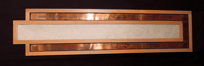 Concept Tile and Design Scott Klandl Copper Maple Rice Paper Wallpiece Vermont