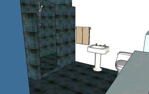 Concept Tile and Design Scott Klandl Vermont 3D Modeling Sketchup Slate 