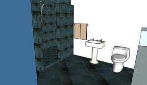 Concept Tile and Design Scott Klandl Vermont 3D Modeling Sketchup Slate