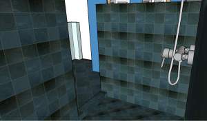 Concept Tile and Design Scott Klandl Vermont 3D Modeling Sketchup Slate